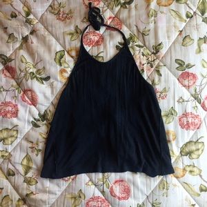 Brandy Melville black halter top